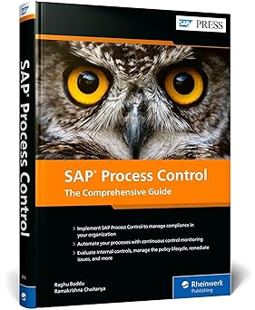SAP Process Control: The Comprehensive Guide (SAP PRESS)-Wow! eBook