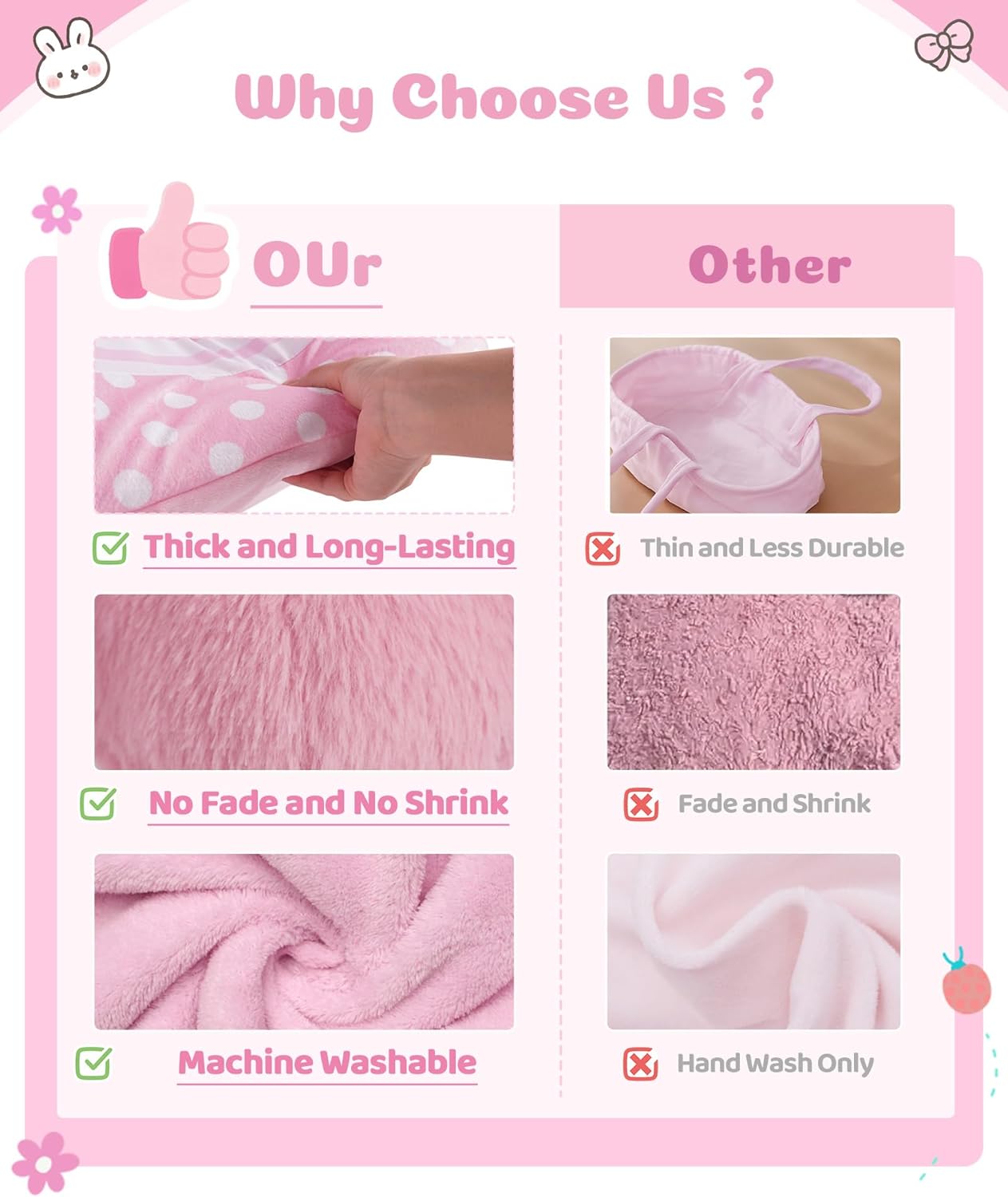 JIZHI 8 Pcs Reborn Baby Doll Clothes Set with Bassinet for 17-22 Inch Dolls, Baby Dolls Clothes and Doll Accessories Set fit Realistic Baby Doll Girl, Pink