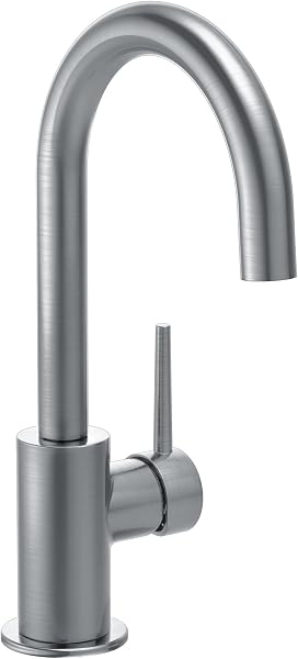 Delta Faucet Trinsic Gold Bar Faucet, Gold Bar Sink Faucet Single Hole, Wet Bar Faucets Single Hole