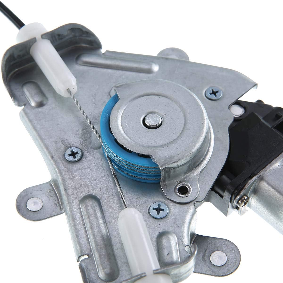 YHTAUTO Front Power Window Regulator Driver Side with 2-Pin Motor Assembly for Hyundai Accent 2012-2017 Sedan/Hatchback