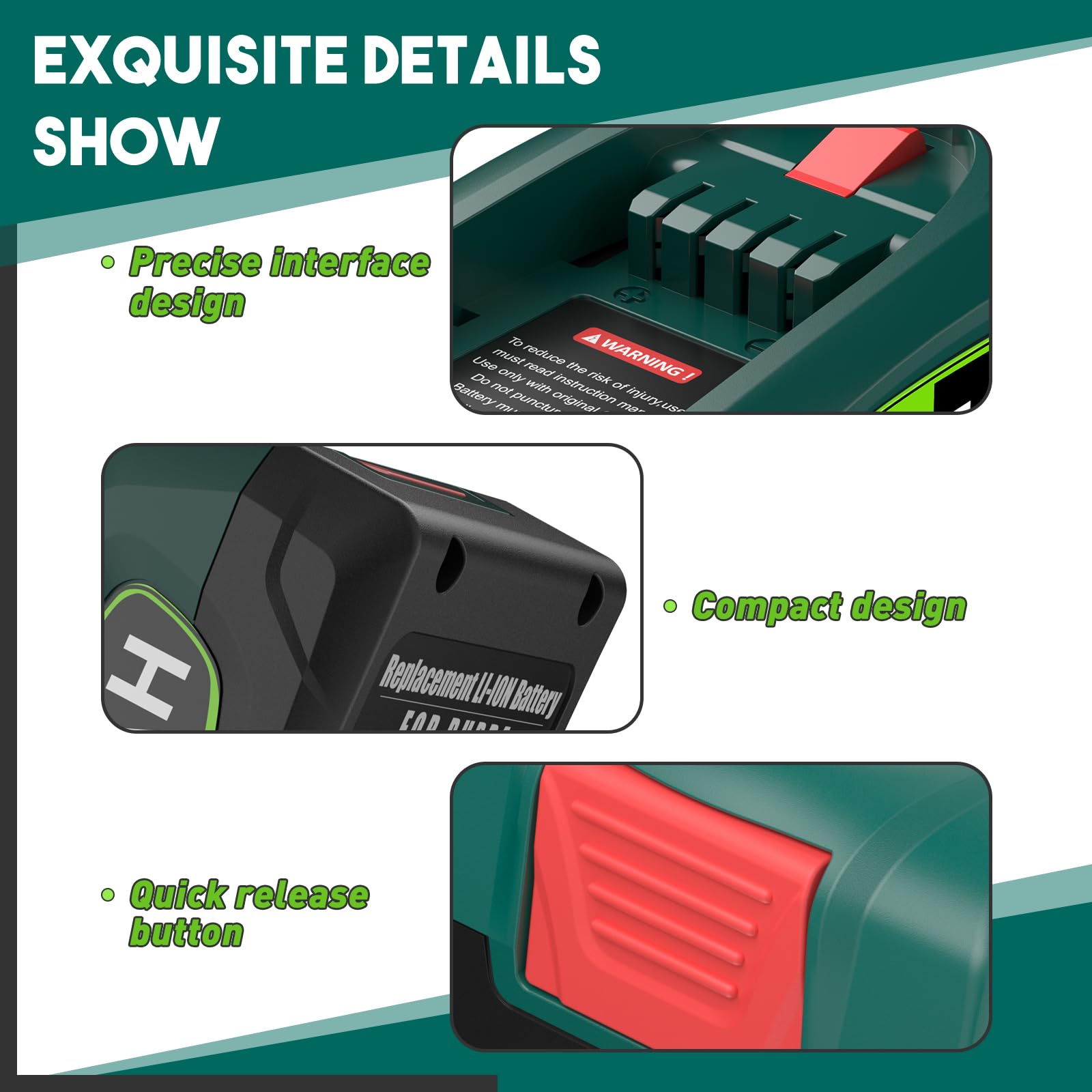 2 pezzi di ricambio per batterie Bosch PBA PSB PSR, ricambio per batterie PBA Home and Garden, compatibili con dispositivi Bosch