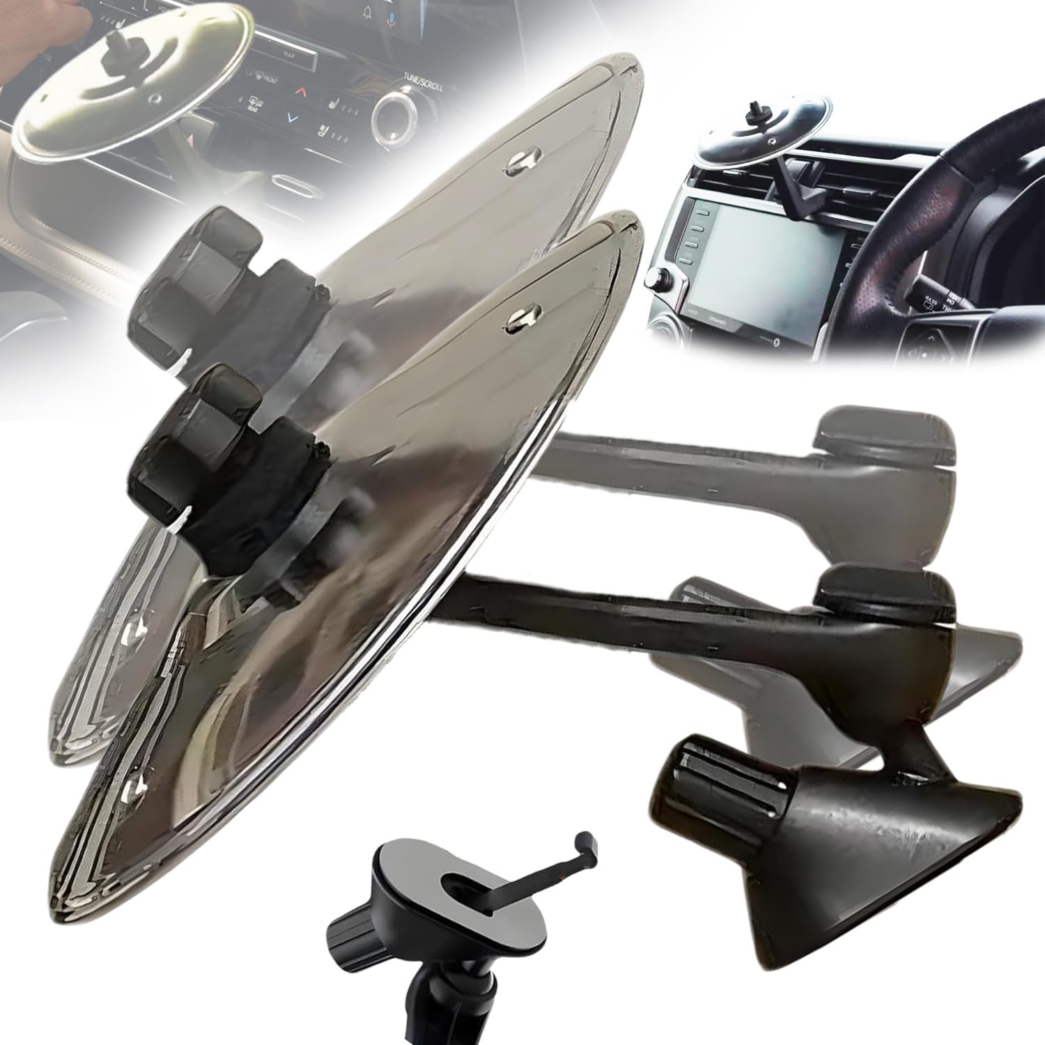 2 Pezzi Bacino di crash automatico, piatti di incidenti automobilistici, piatti di batteria per auto, fessura di ventilazione della piscina automatica, mini baraccone per auto per auto