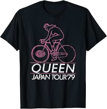 Queen 来日 1985 Tシャツ クイーンが6度来日した当時のツアーをイメージした「幻の日本