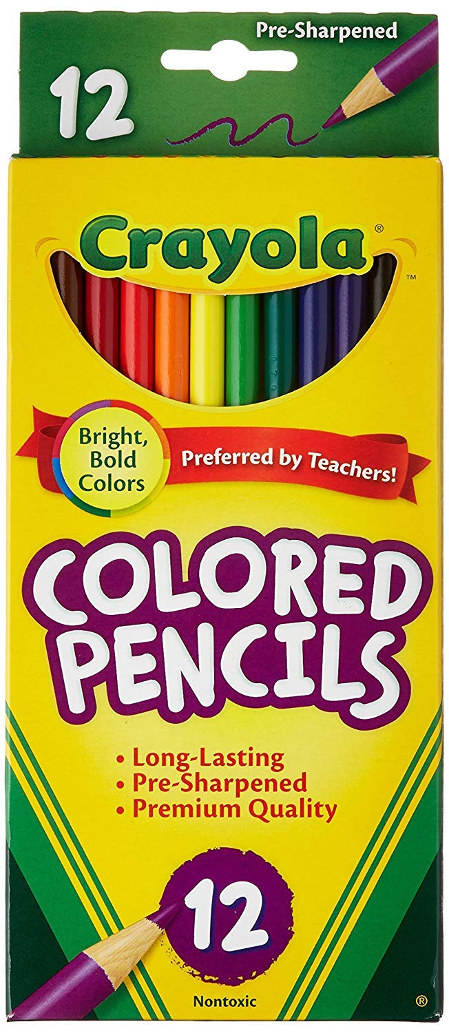 Color Swell Buntstifte Großpackung – 12 Sets à 12 Stifte (144 Total), Vorgespitzt, Lebendige Farben, Für Kinder, Schule & Kreativprojekte