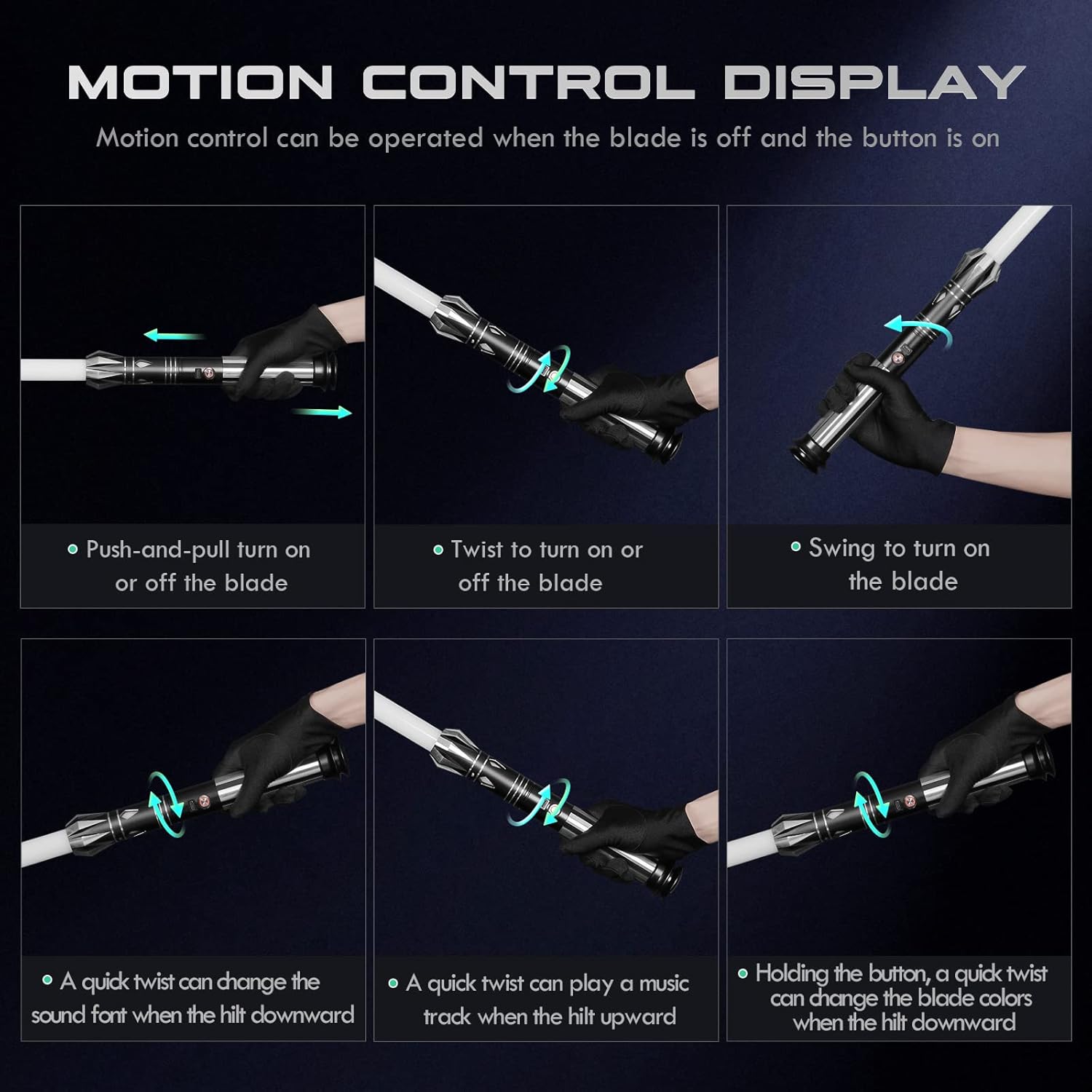 DAMIENSABER Upgrade Xenopixel 3.0 Light Saber, Smooth Swing Sensitive Motion Control Light Sabers with 34 Sound Fonts Infinite Color Changing, Dueling Light Sabers for Adults, Aluminium Hilt