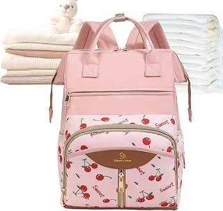Teksome Diaper Bag | Waterproof Large Maternity Diaper Bag with Stroller Straps | Backpack Diaper Bag with Changing Pad, for Dad, Mom, Father, Women, Men, Boys, Girls