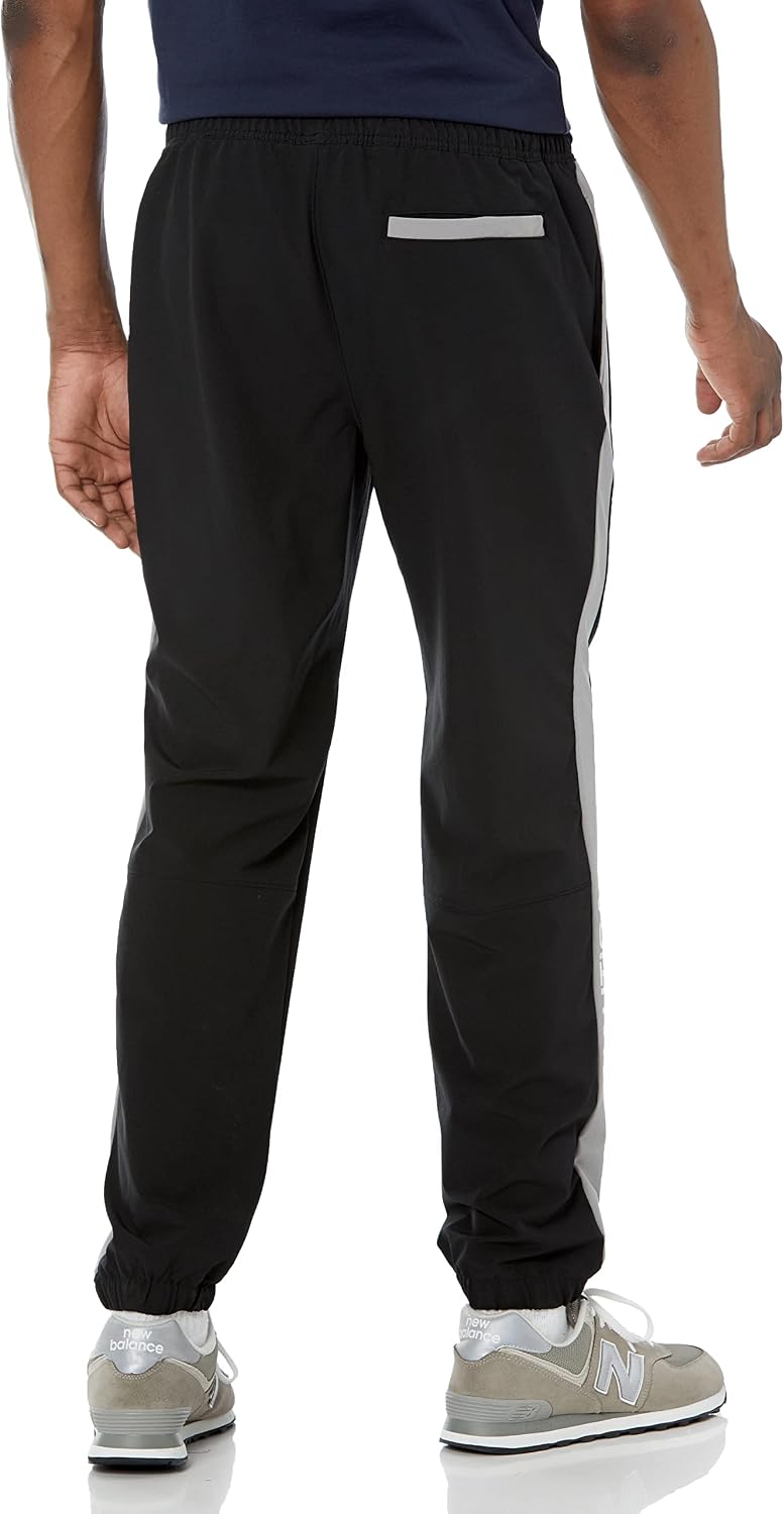 Nautica Mens Competition Sustainably Crafted Performance Jogger Pants, True Black, Large US