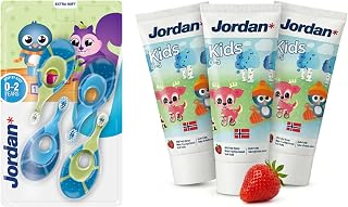 Jordan Baby Zahnpflege-Set 0-2 Jahre, Pasta+Bürste