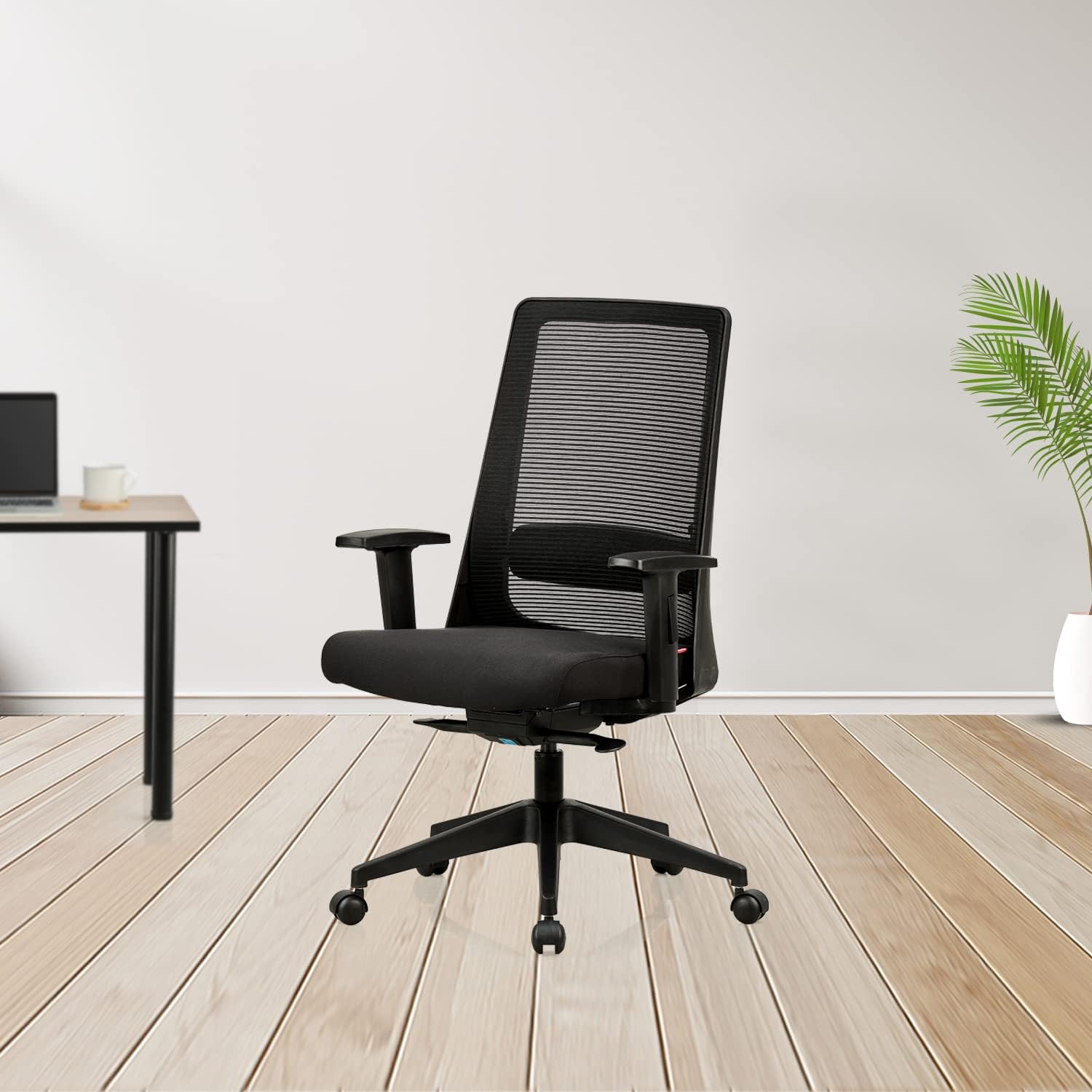 Amaze Project Arm Chair (Mid Back - Black)