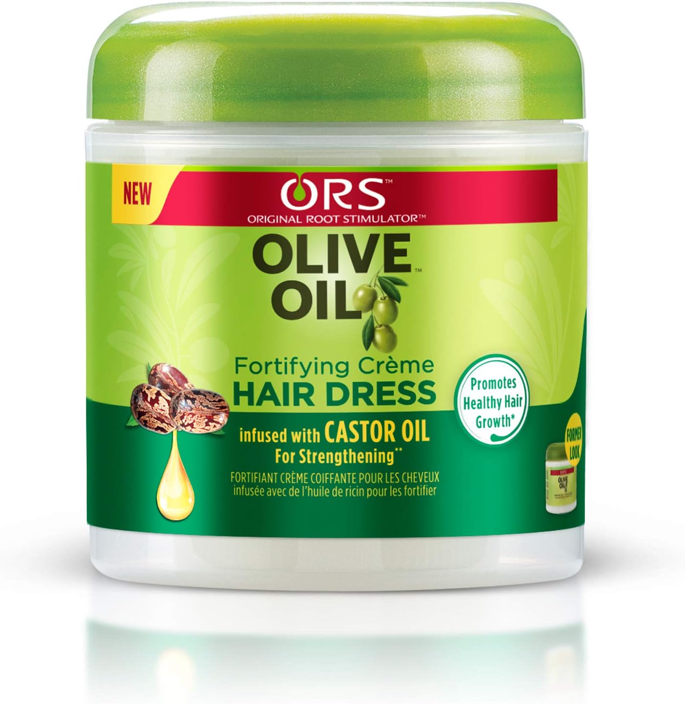 Ors Olive Oil Creme Hair Dress 6 Ounce Jar (177ml) (3 Pack)