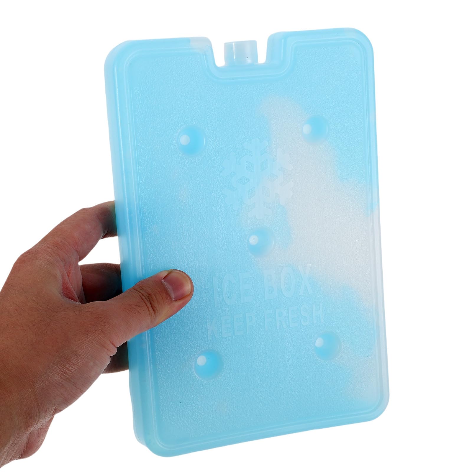 Amosfun 3 Pièces Blocs Réfrigérants Réutilisables 605ml en Plastique