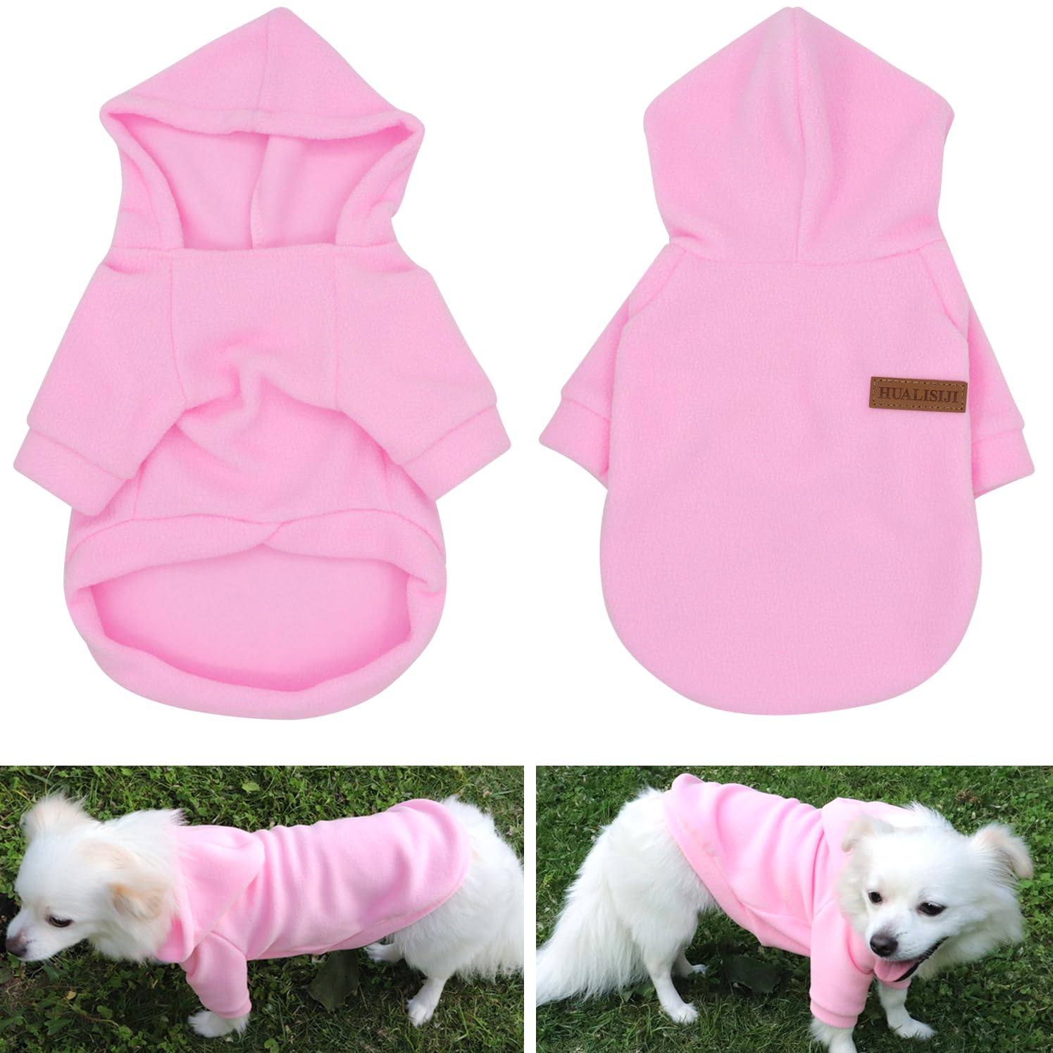 HuaLiSiJi Dog Hoodie Dog Sweatshirt Elasticity Fabric is Quite Comfortable - Image 2