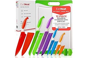Premium 12-Piece Eat Neat Knife Set