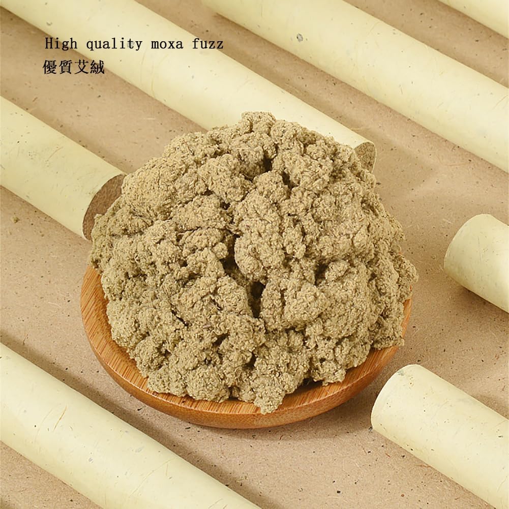 Moxa Sticks for Moxibustion, Pure Mugwort Wormwood Moxa Rolls, 10pcs/Pack