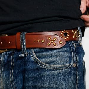 Amazon.co.jp: VIVIFY ビビファイ ベルト レザー 革 West Coast Cross