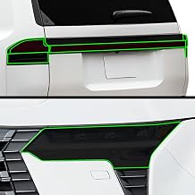 BOGAR TECH DESIGNS For Lexus GX 2024-2026 Full Headlight Taillight Tint Kit Overlay, Dark Smoke