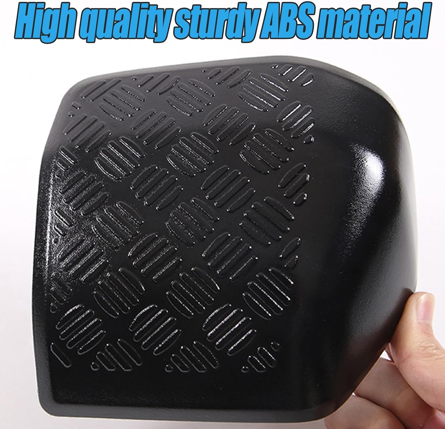 Rearview Mirror Armor Kit Anti-Scratch Cover Compatible with 2020-2025 Land Rover Defender 90/110/130 Trim Sticker Protection ABS Exterior Off-Road Driving Parking Garages Highway Use