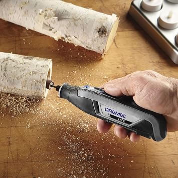 Dremel Lite 7760 Cordless 3.6V Rotary Tool Kit with USB Charging | 15 Accessories, Variable Speed 8,000-25,000 RPM for Engraving, Grinding, Sharpening, Cleaning and Sanding