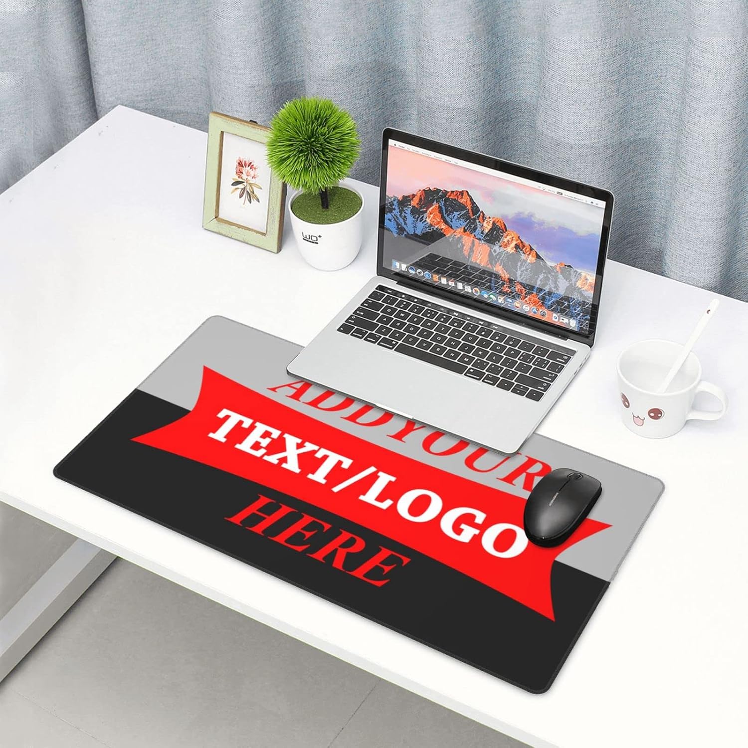 Custom Mousepad - Add Your Photo, Text, Logo Or Art Design and Make Your Personalized Gaming Mousepad 15.8x29.5 in