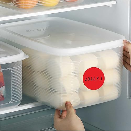 Miniatura 8 de PARLAIM 3 Inch Round Color-Code Dot Stickers, 500 Color Coding Circle Labels per Roll Dispenser Box for Inventory, Red Rojo -,Agua,Azul,Verde