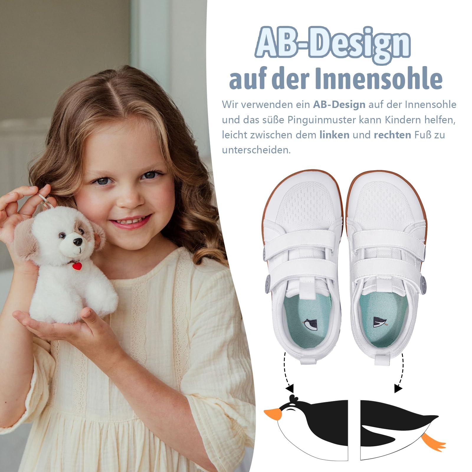 Zapatos descalzos para niños, anchos, zapatos descalzos para niños y niñas, zapatillas minimalistas, suaves, antideslizantes, con soporte de arco