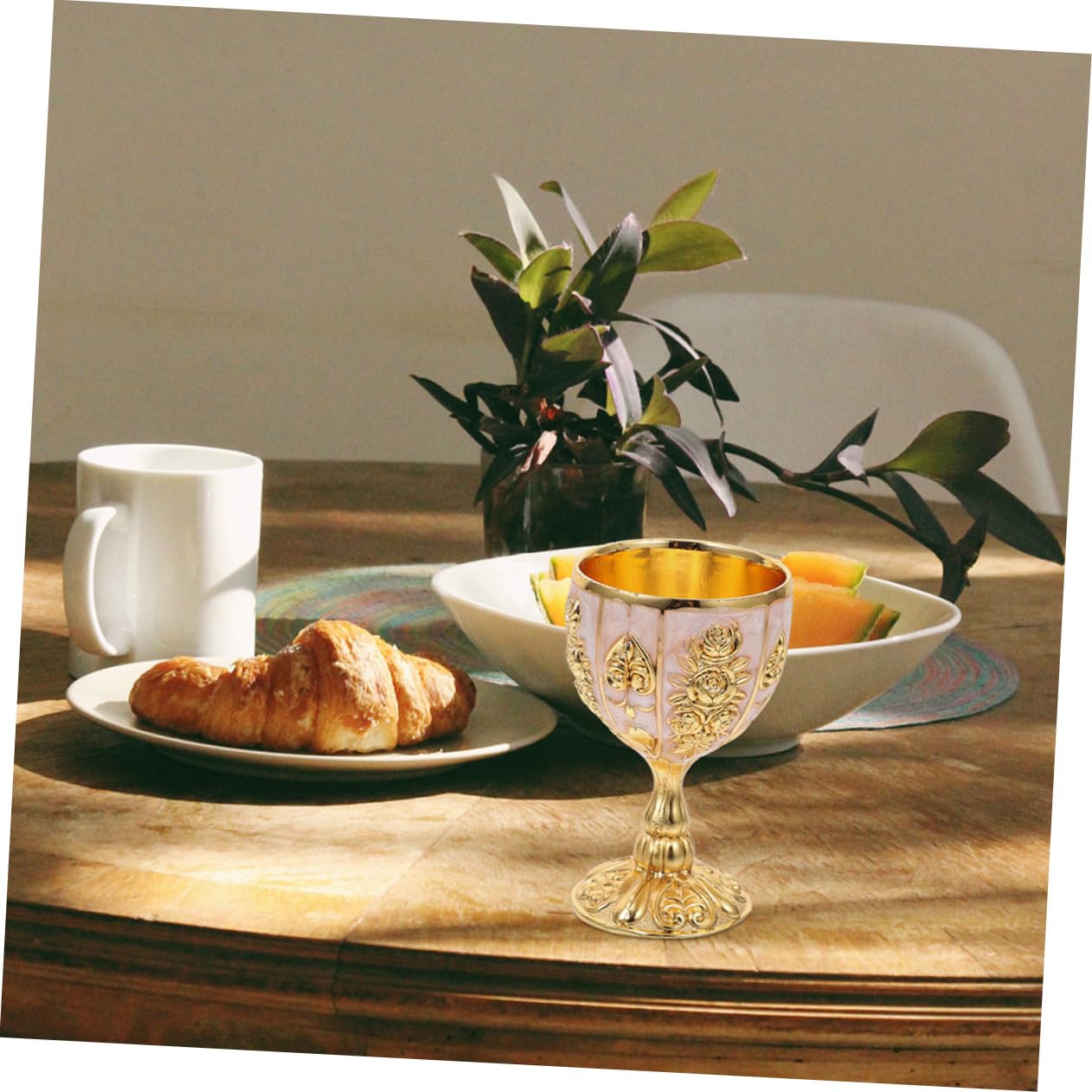 Alipis 10 Pezzi Bicchieri Di Vino Europei Di Fascia Alta Tazze Per Caffè Espresso Tazze Di Vino Vintage Per Feste Calice Di Whisky Tazze Di Caffè D'Oro Calici Da Bicchieri Tazza Di