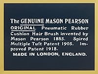Vista 6 de Mason Pearson Cepillo de pelo de cerdas de bolsillo, 0.2 libras.