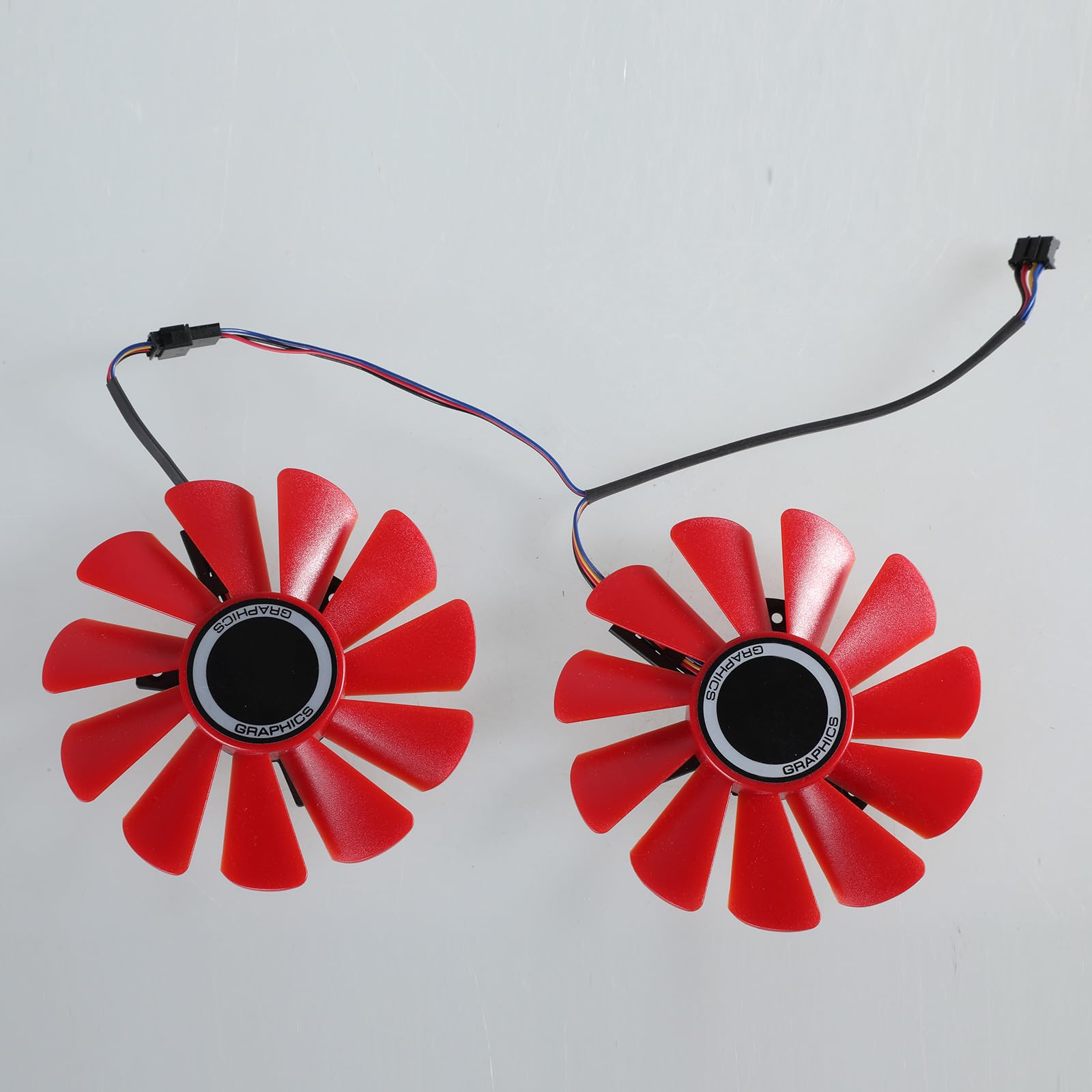 88mm 4pin Cooling Fan High Airflows 120CFM with LED for Computer Video Graphics Cards FDC10U12S9C