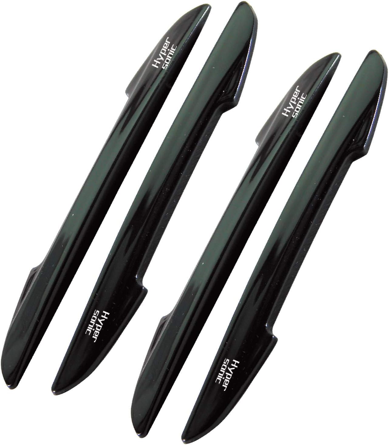 4-Pack Car Door Protector Bumper Vehicle Door Edge Guard Strip Plastci Black Scartch Protection Eliminate Wind Buffeting