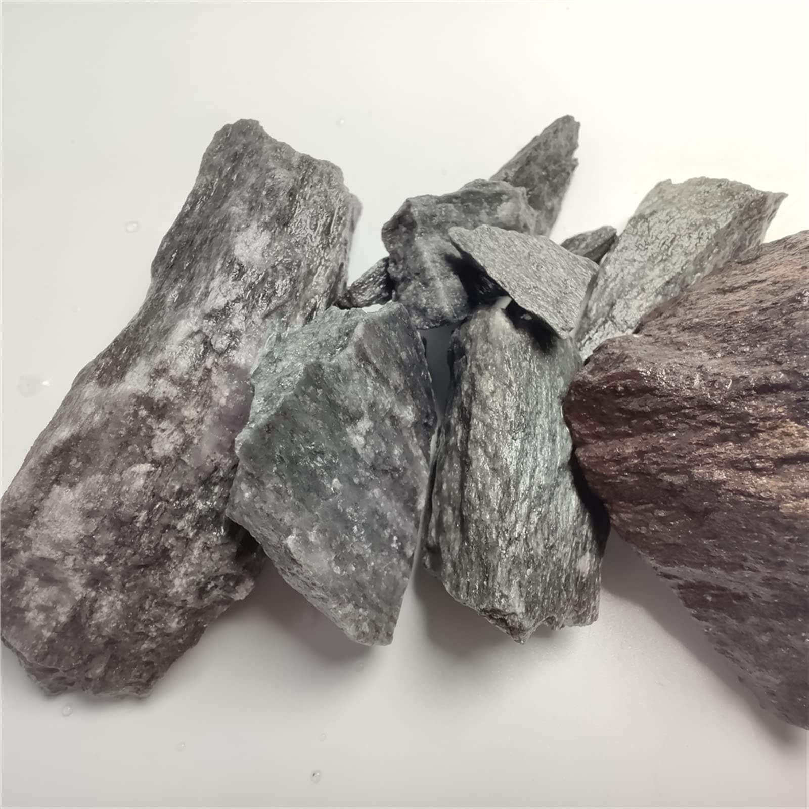 Cuentas de charoita Natural de 100g, Gema de Piedra en Bruto, fabricación de Joyas DIY, decoración de Acuario, especímenes de Piedra de Grava Inicio Colecciones