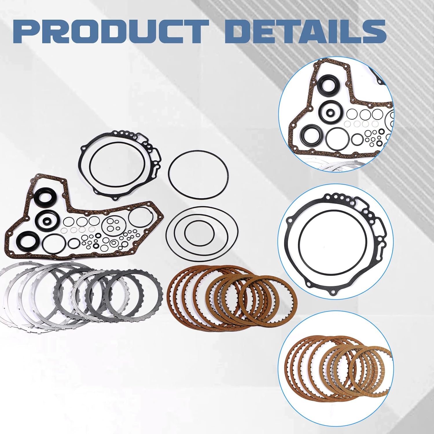CVT Transmission Master Rebuild Kit JF010E RE0F09A Fits for 2003-2018 Altima Maxima Quest Murano 3.5L