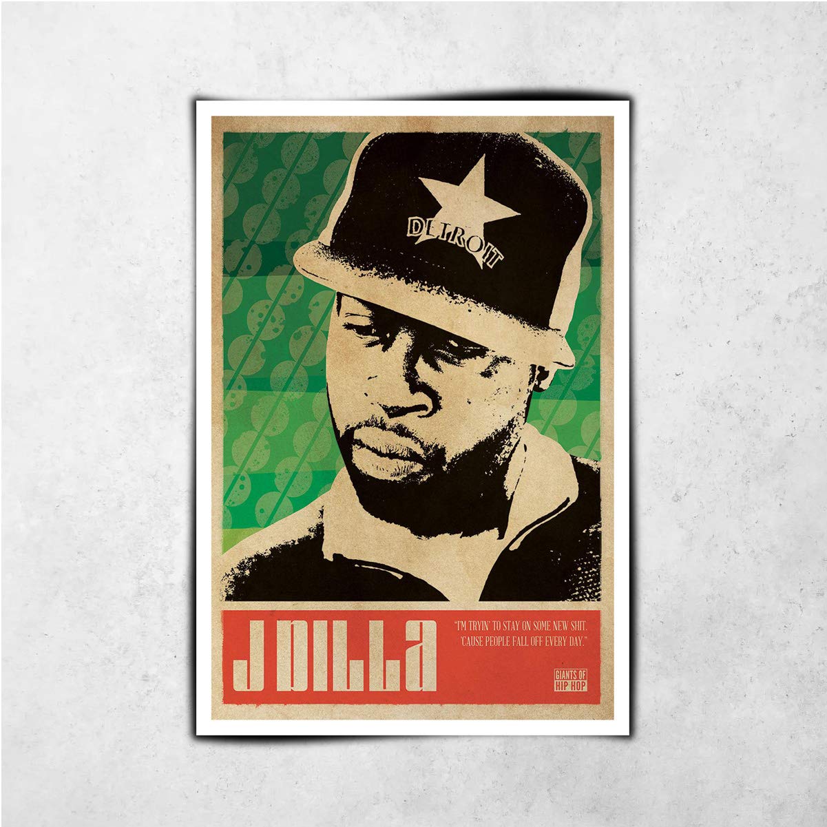 新品 J Dilla / Behind The Beat (Poster) J Dilla: Behind The Beat (Poster) - Stones Throw Records