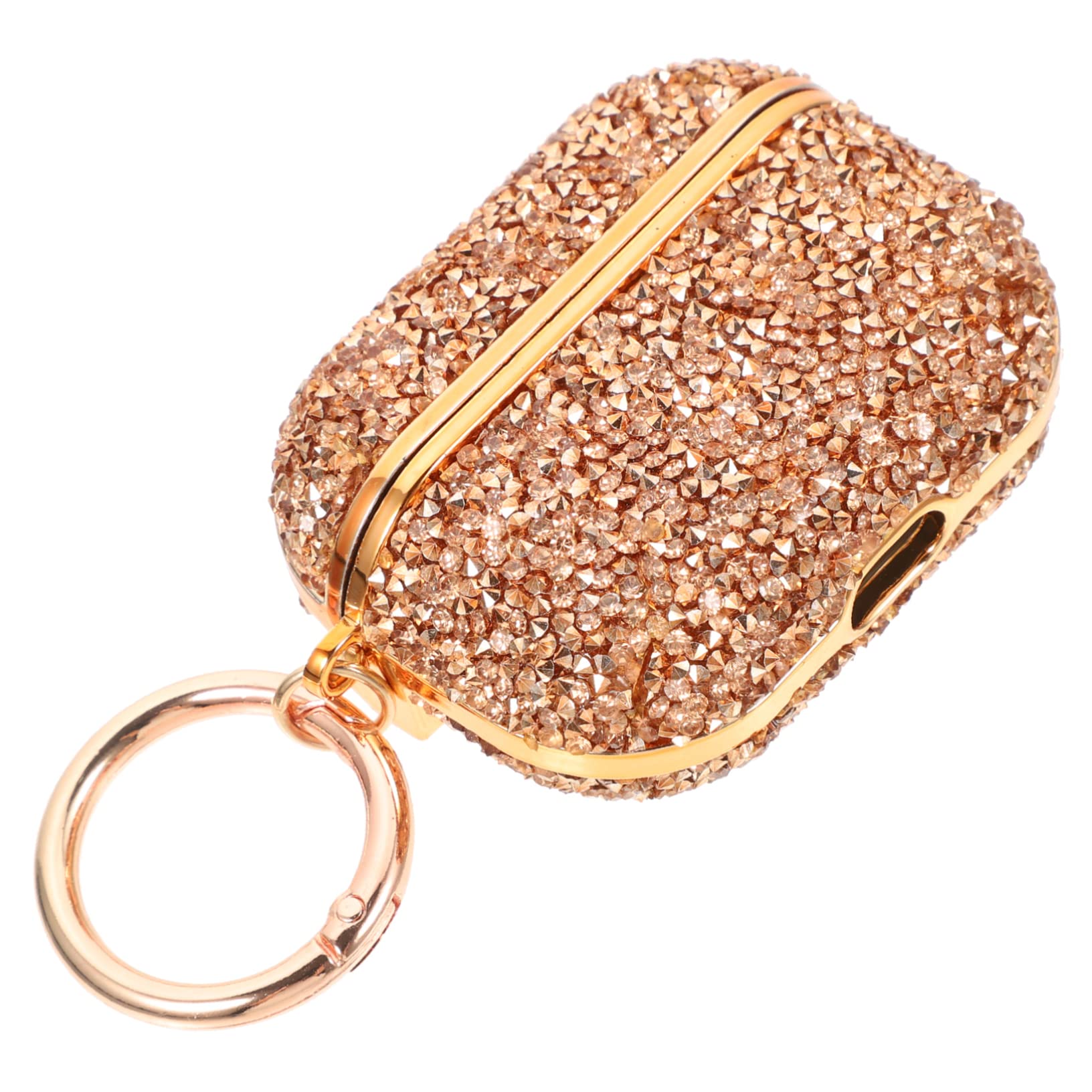 DOITOOL 4 Piezas Estuche Protector Segunda generación Protector Auriculares Estuche Auriculares Funda anticaída para decoración Leopardo inalámbricos Diamante