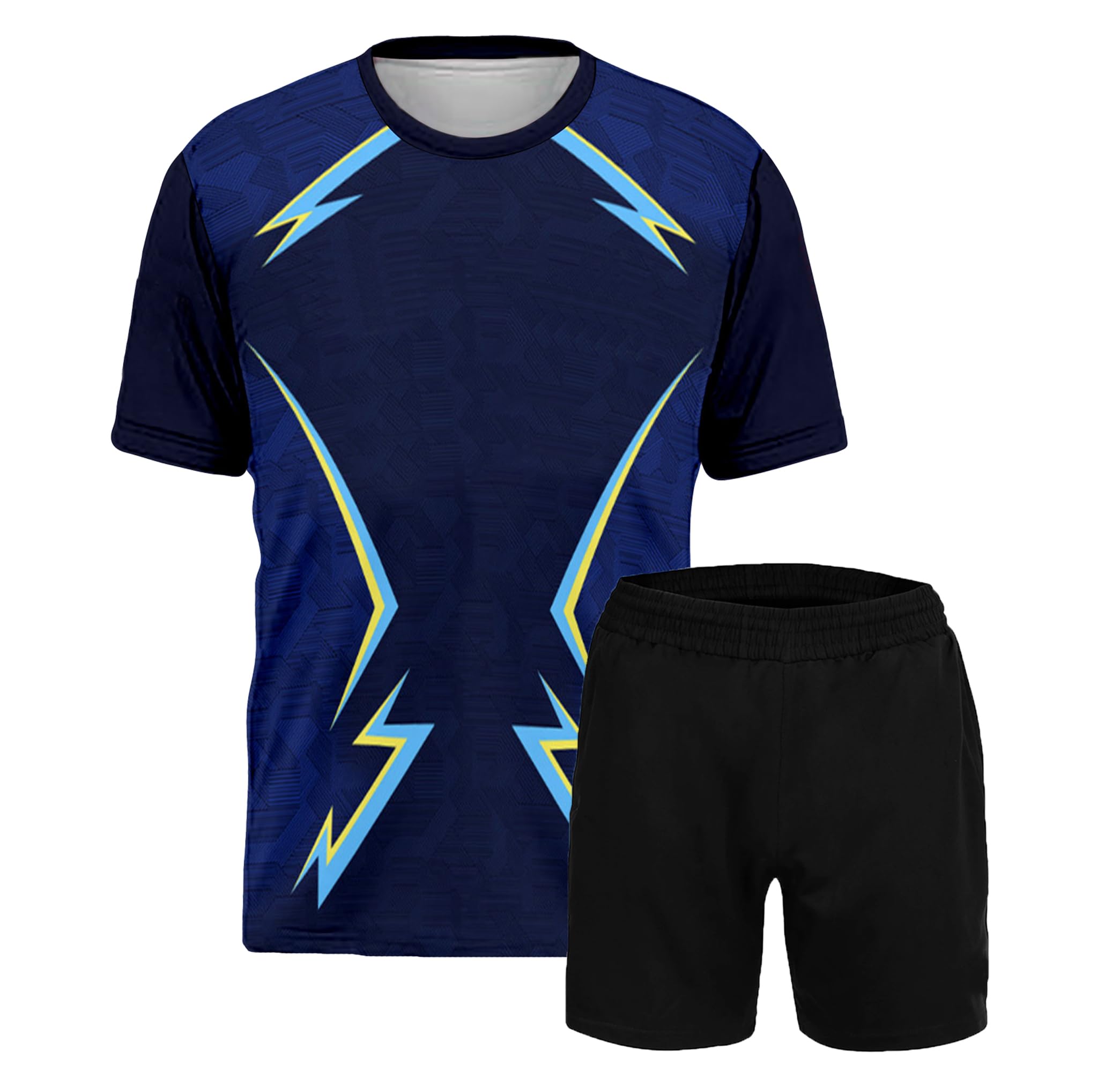 Sports India IPL Cricket Team T Shirt Jersey for (Kid's, Girl's & Womens) L709 8048_9003 Gujarat 7 (30, GU_GI_IP24) 1