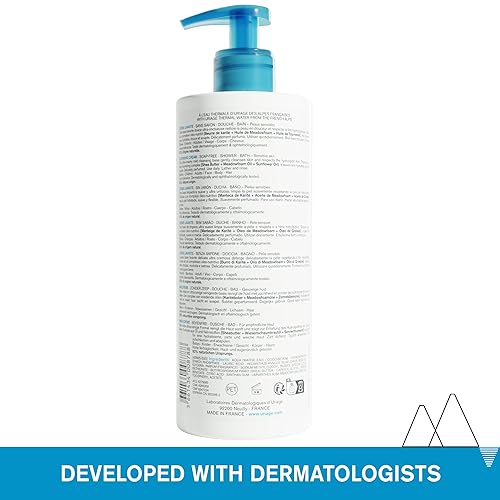 Miniatura 2 de URIAGE Limpiador corporal hidratante diario con manteca de karité  Gel de baño 2 en 1 limpia y nutre, cara, cuerpo y cabello, sin parabenos ni