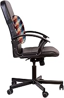 Vista 382 de Lunarable Teal Travel Pillow Neck Rest, Aquatic Fauna Theme Hand Drawn Style Various Starfish in Blue Shades, Memory Foam Traveling Accessory for