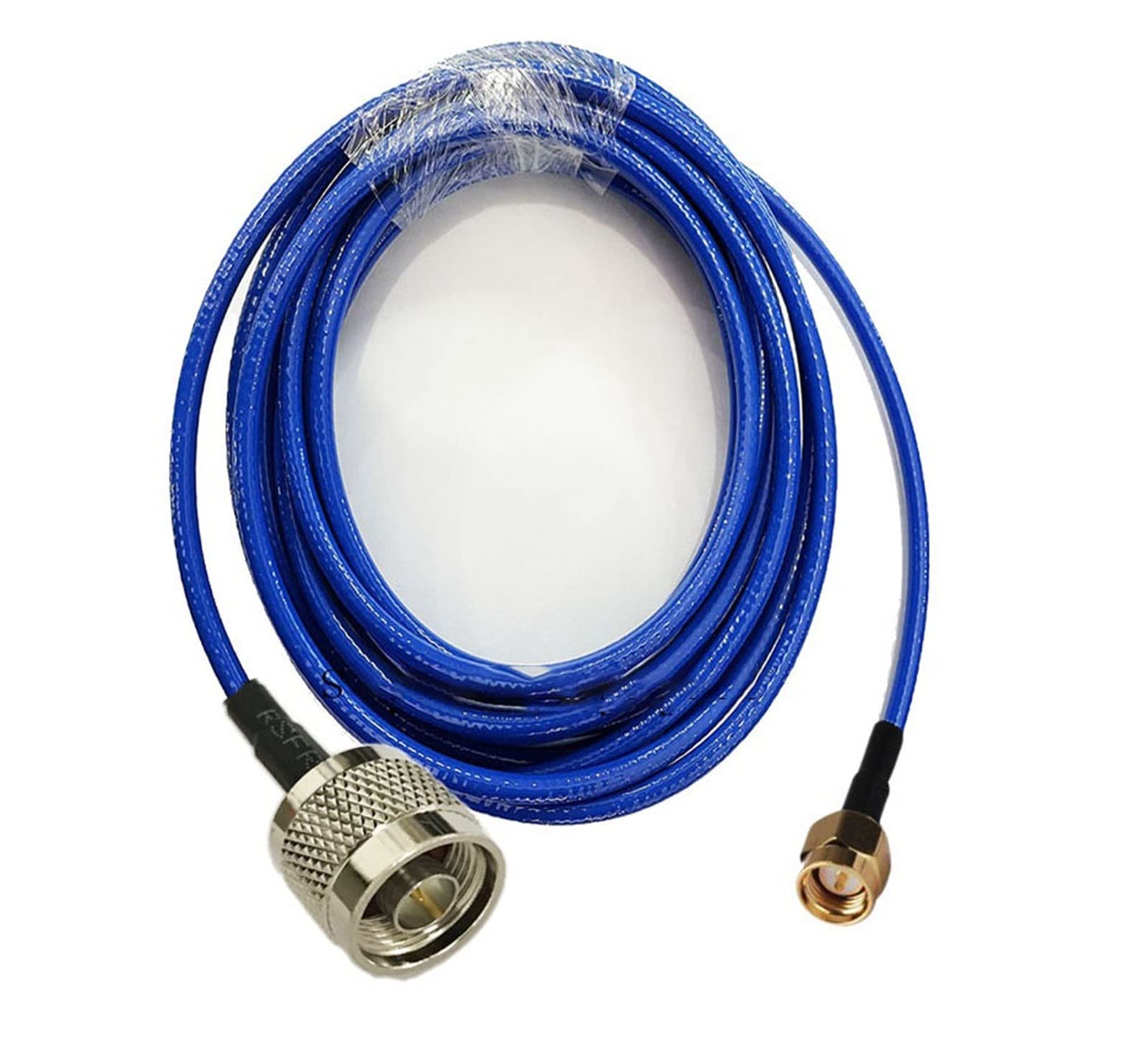 Qingqing Store Mou Rg142 SMA Connecteur mâle à n mâle RF Coaxial WiFi Câble à Faible Perte d' antenne Coax 50OHM 10/15/ 20/30/ 50cm 1/2/ 3/5/ 10m (Color : 50cm)