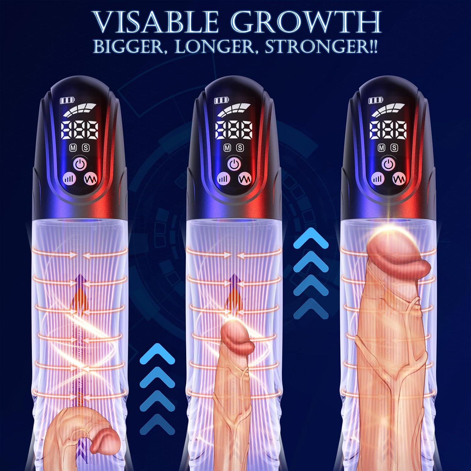 Erectile Dysfunction Vacuum Pump, Pennispump Air Vacuum, Bigger & Harder & Longer photo 4