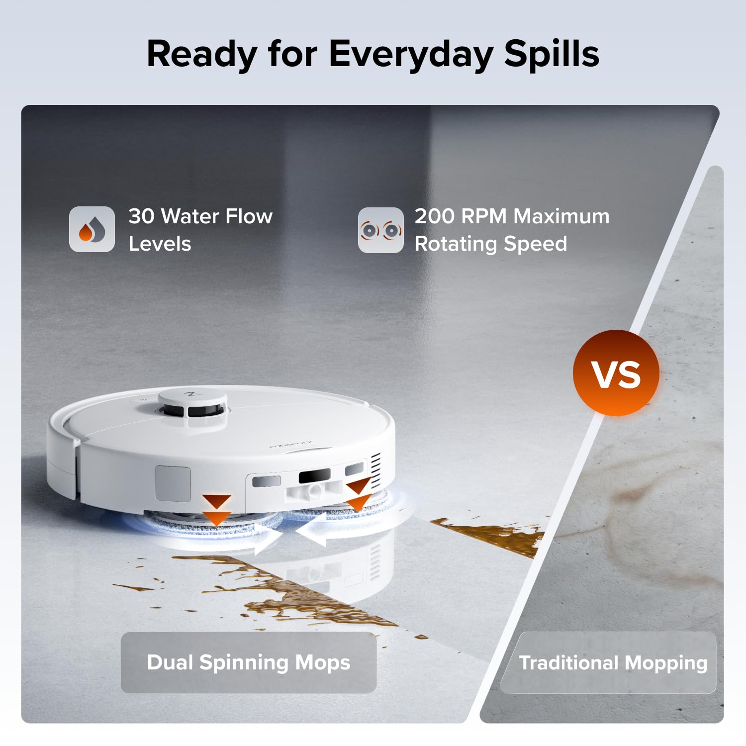 roborock 2026 New Qrevo 2 Pro Robot Vacuum and Mop, 20,000Pa Suction view 8