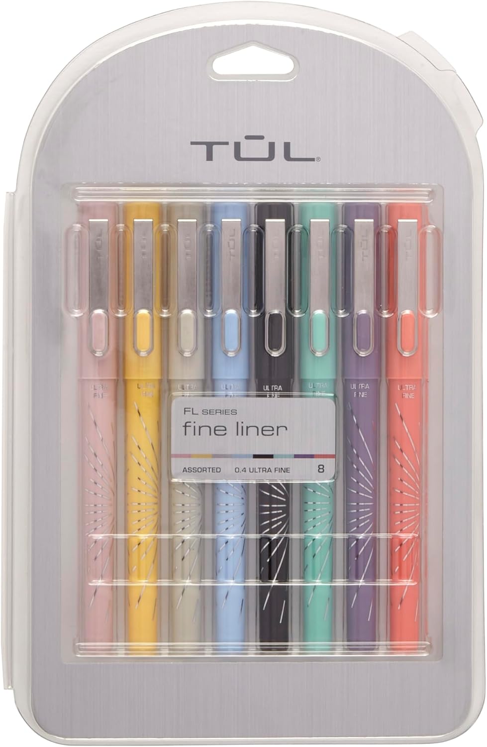 TUL® Fine Liner Pastel FeltTip Pens, UltraFine, 0.4 mm