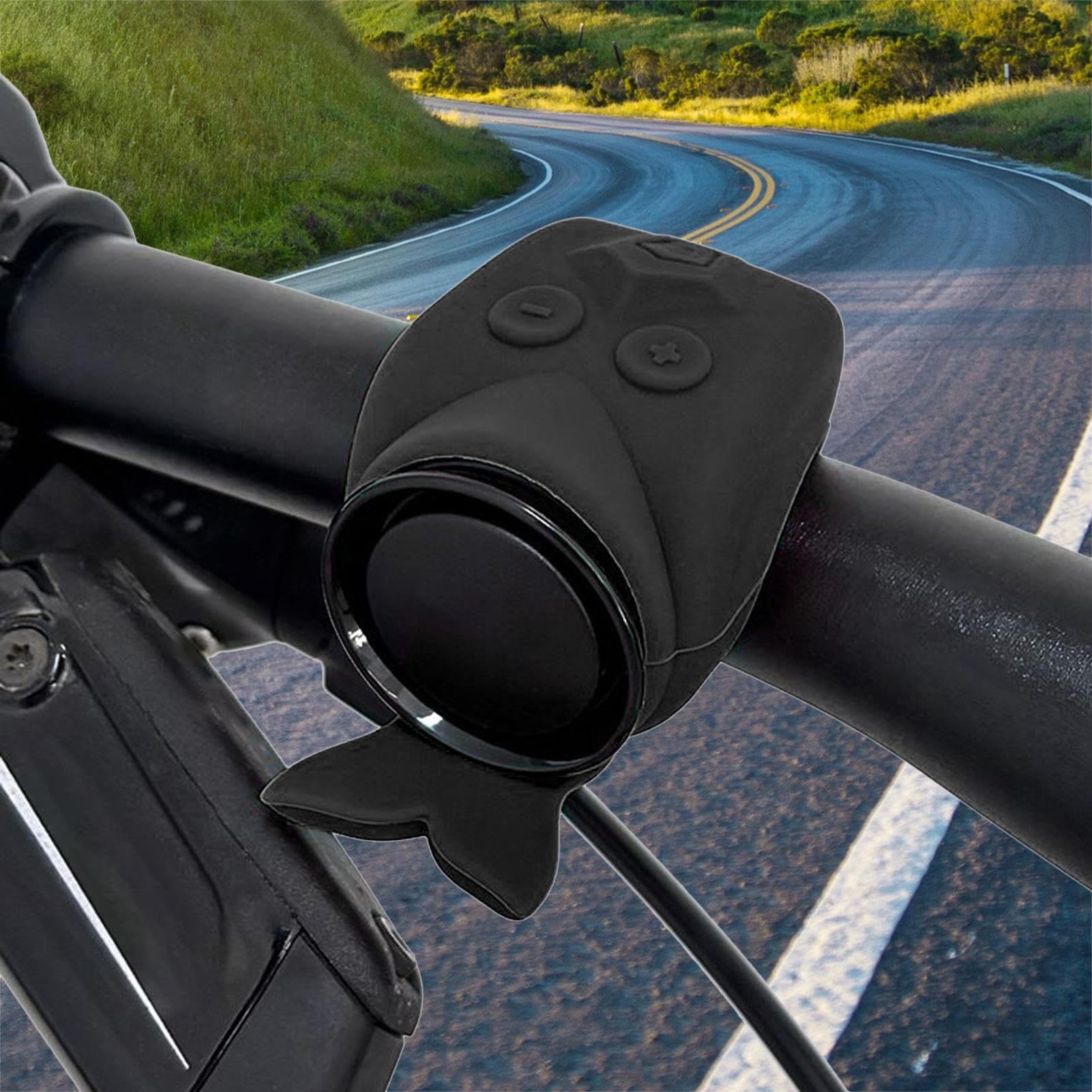 Elettronico Per Bicicletta - Campanello Impermeabile In Silicone Con 4 Toni | Avvisatore Potente Per Mountain Bike | Pers Bici Da Strada, Scooter, Pendolari, Escursionismo, Ciclismo