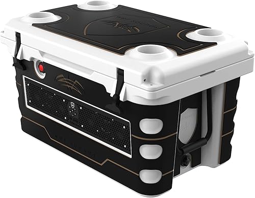 Wet Sounds Stealth SHIVR-55-WHT Sistema de altavoces de audio de alta salida blanco + kit completo de paso Gator - Negro sobre whisky