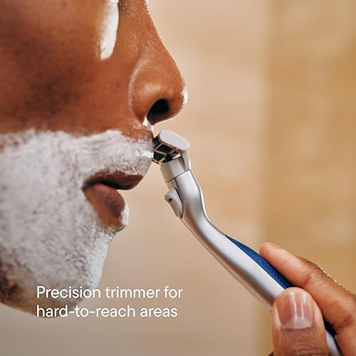 Miniatura 6 de Harry's -MÁS Kit de afeitado para hombres - Mango premium, cartucho de hoja de afeitar, gel de afeitado espumoso de 4 onzas y cubierta de hoja de