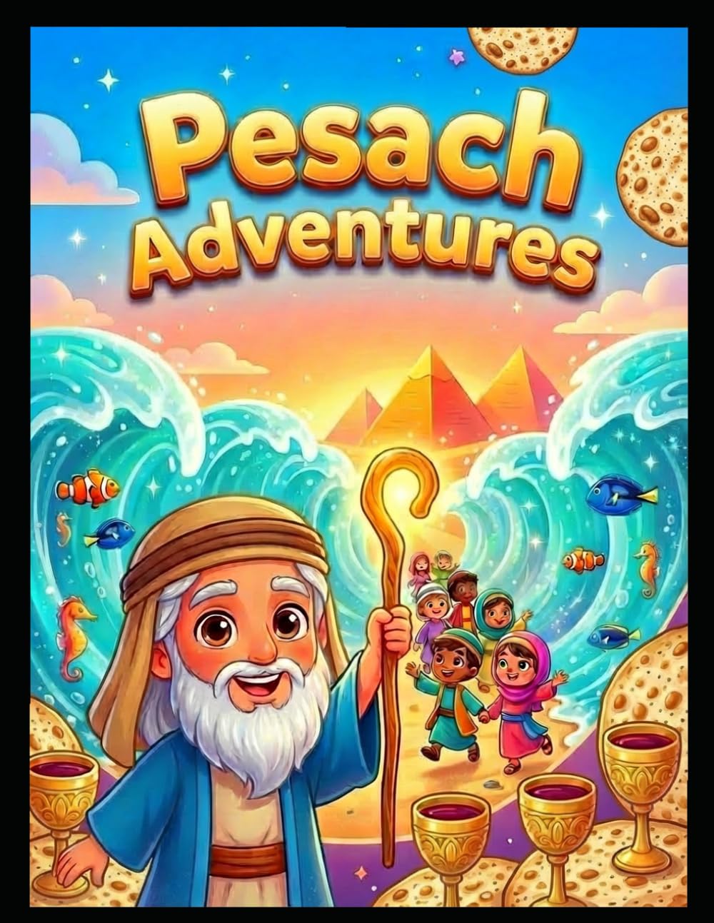Pesach Adventures: A Passover Coloring Book for Kids
