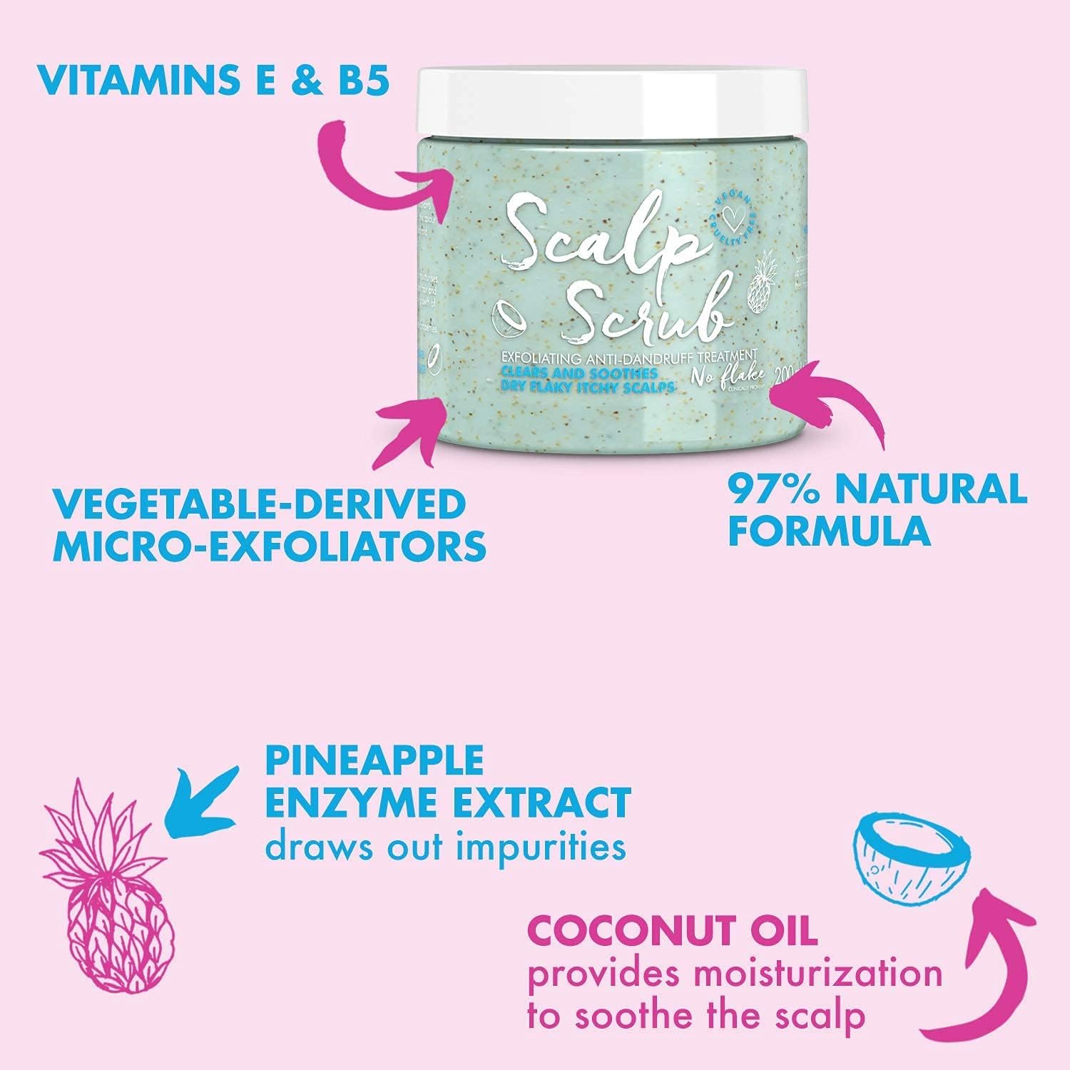 Buy Umberto Giannini Scalp Scrub, Vegan & Cruelty Free Exfoliating Anti