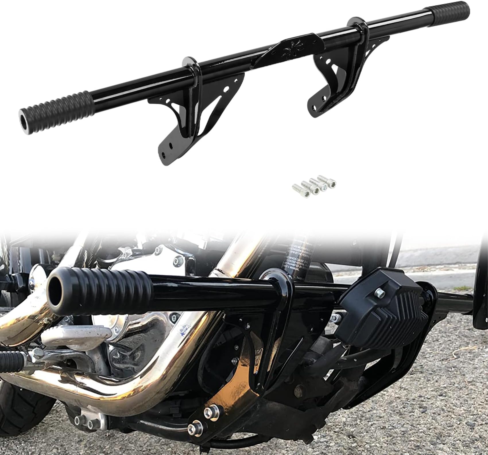 Kinglemc Crash Bar Engine Guard Highway Freeway Bar for