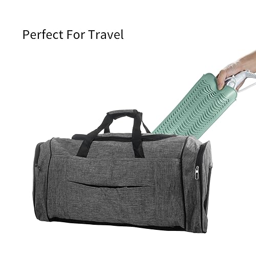 Miniatura 7 de Bolsa de viaje de silicona resistente al calor para alisadora de cabello, plancha para prensar, rizador de pelo, varita rizadora de cabello, plancha