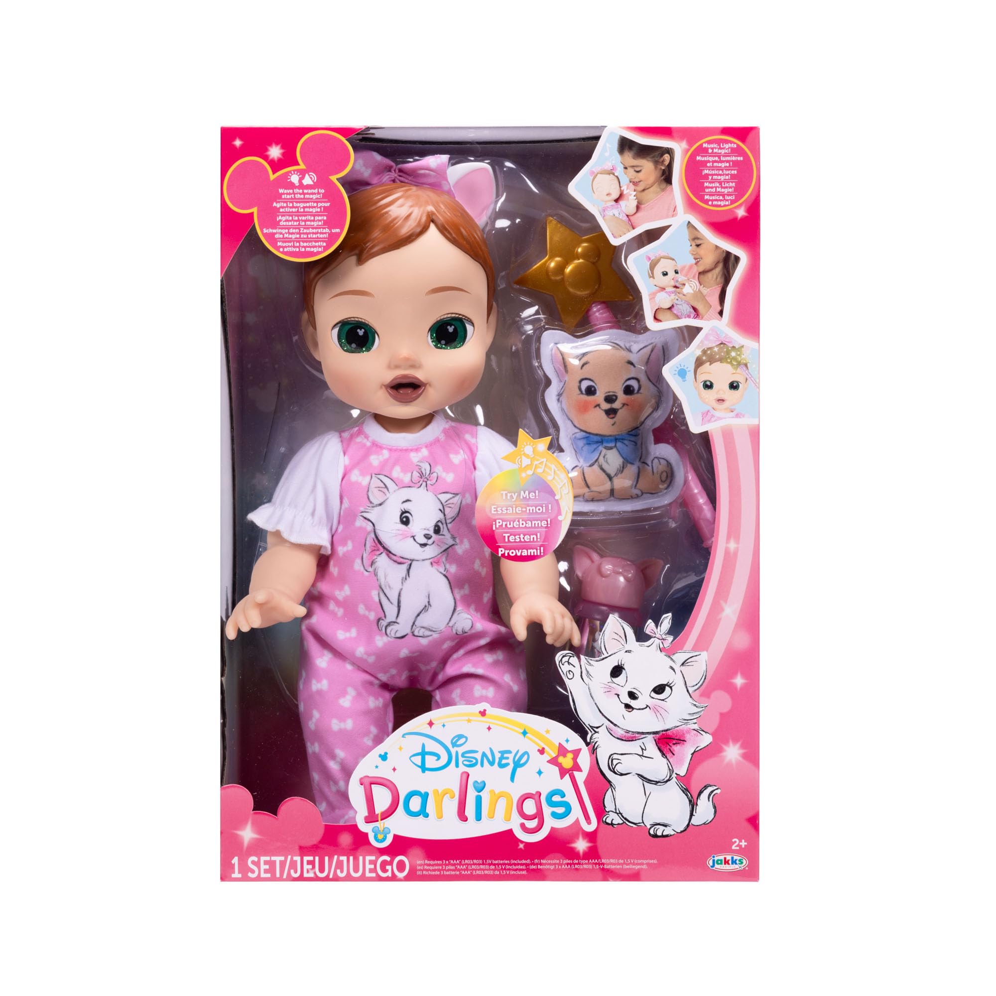 Disney Darlings Marie Deluxe lalka funkcyjna 13" / 33 cm
