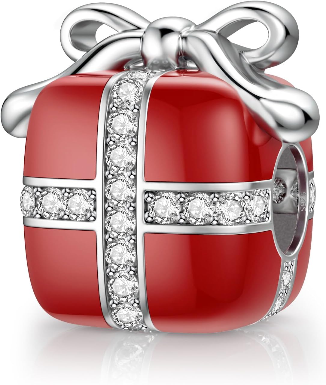 SEVENWELL Christmas Charms Fit Pandora, Works with Most Bracelets and Necklaces, Festival Jewelry Present for Women