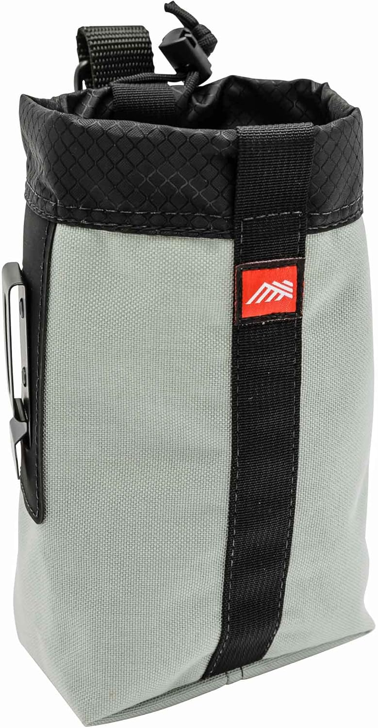 Diamondback DB Sax Tool Bag, Attaches to Tool Belt and Holds Nails Screws and Fasteners, for Carpenters, Framers Roofers and Electricians, 8 X 5 Diameter, Silver Green Red Yellow Nylon…